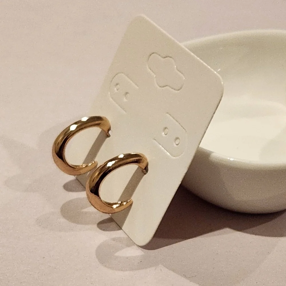 Chunky Gold-Toned Earrings